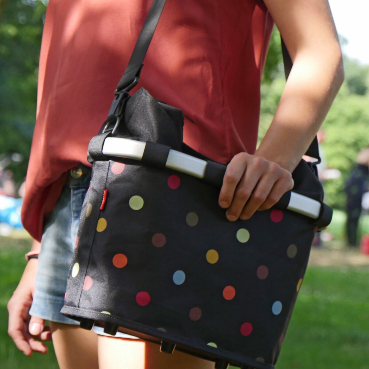 Reisenthel BIKEBASKET OVAL M Gepäckträgertasche – Bild 4