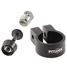 Pitlock Set 14 mit Sattelschelle zur Sattelstützen-Sicherung Pitlock Set 14 mit Sattelschelle zur Sattelstützen-Sicherung