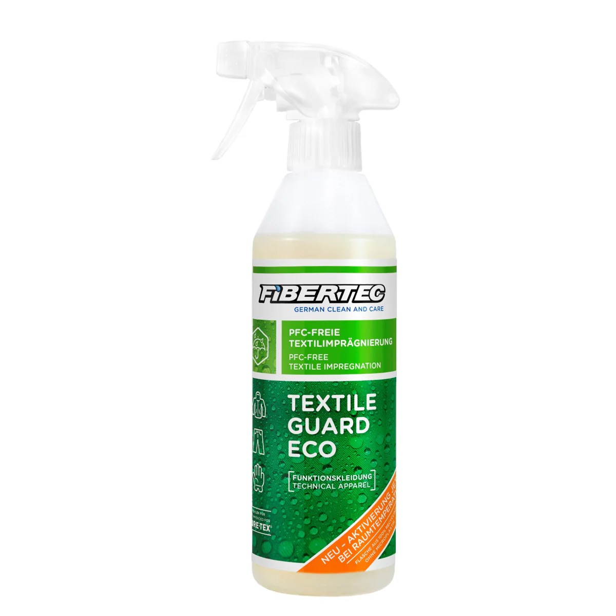 Fibertec Textile Guard Eco RT Sprüh-Imprägnierung Fibertec Textile Guard Eco RT Sprüh-Imprägnierung