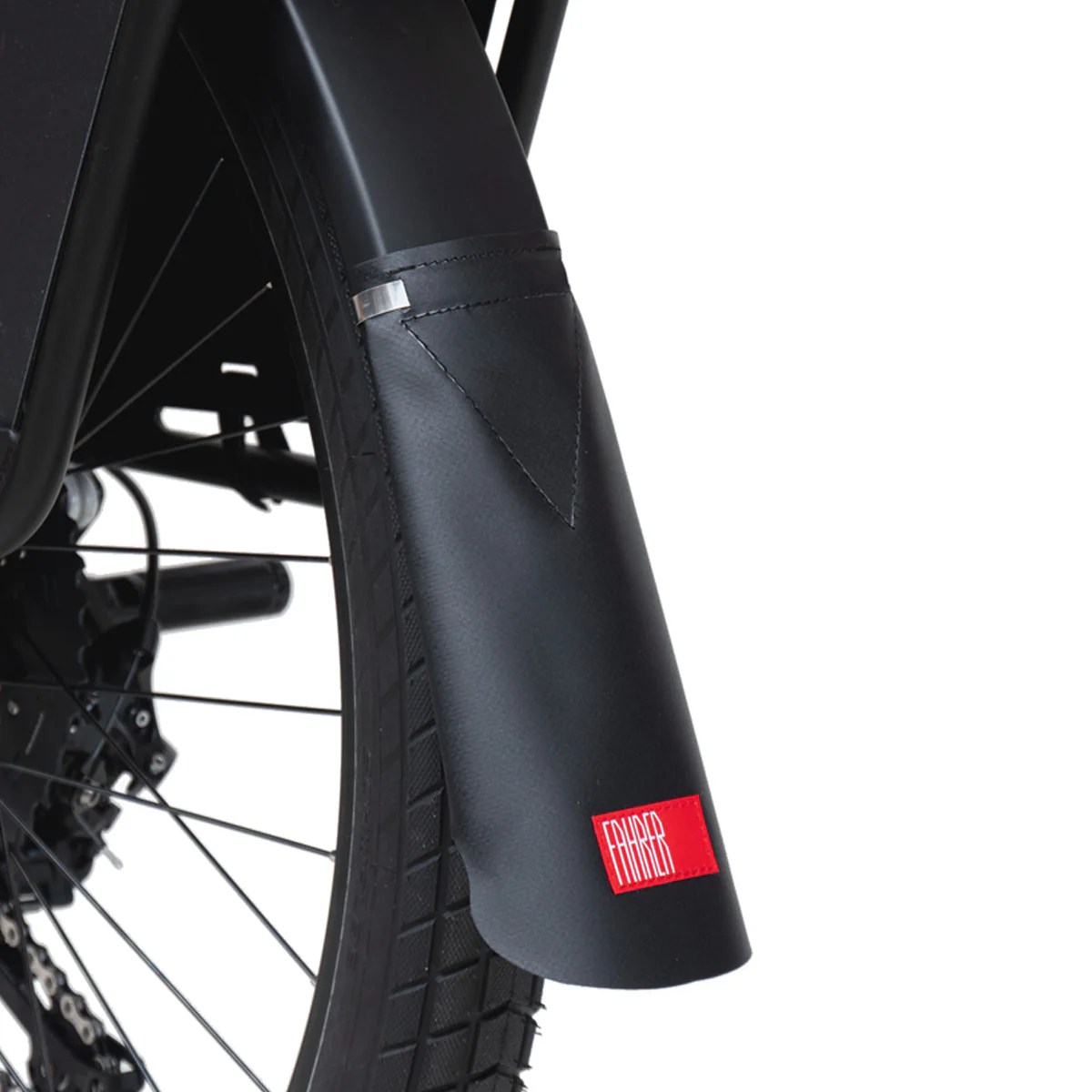 FAHRER LATZ E-Plus Snap Spritzschutz für Schutzblech 70-90 mm E-Bike – Bild 2