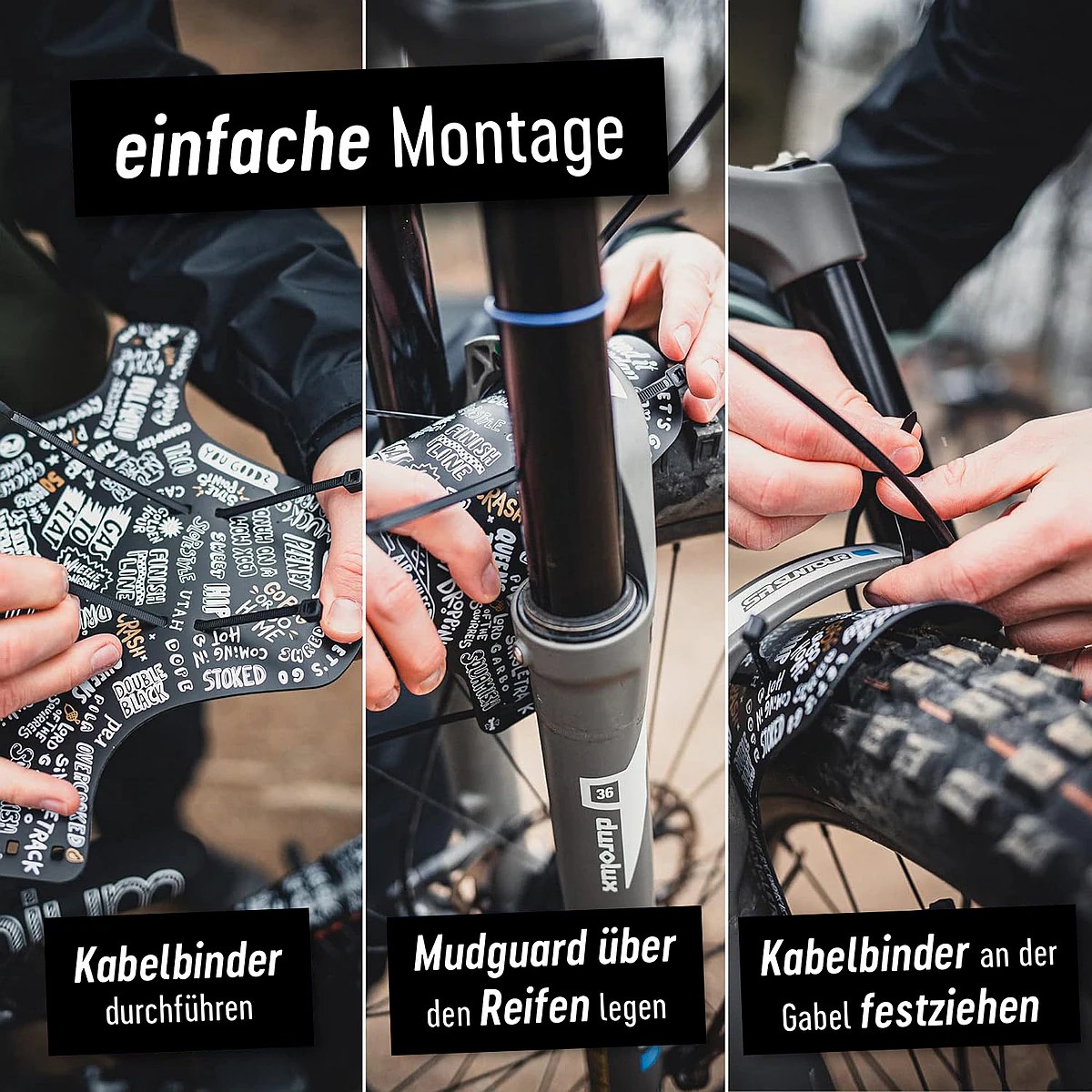 rie:sel design kol:oss MTB XL-Schutzblech