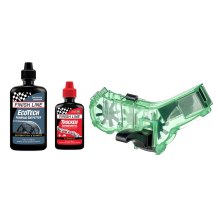 Finish Line Kettenreinigungsset mit EcoTech-Entfetter und Trockenschmiermittel Finish Line Kettenreinigungsset mit EcoTech-Entfetter und Trockenschmiermittel