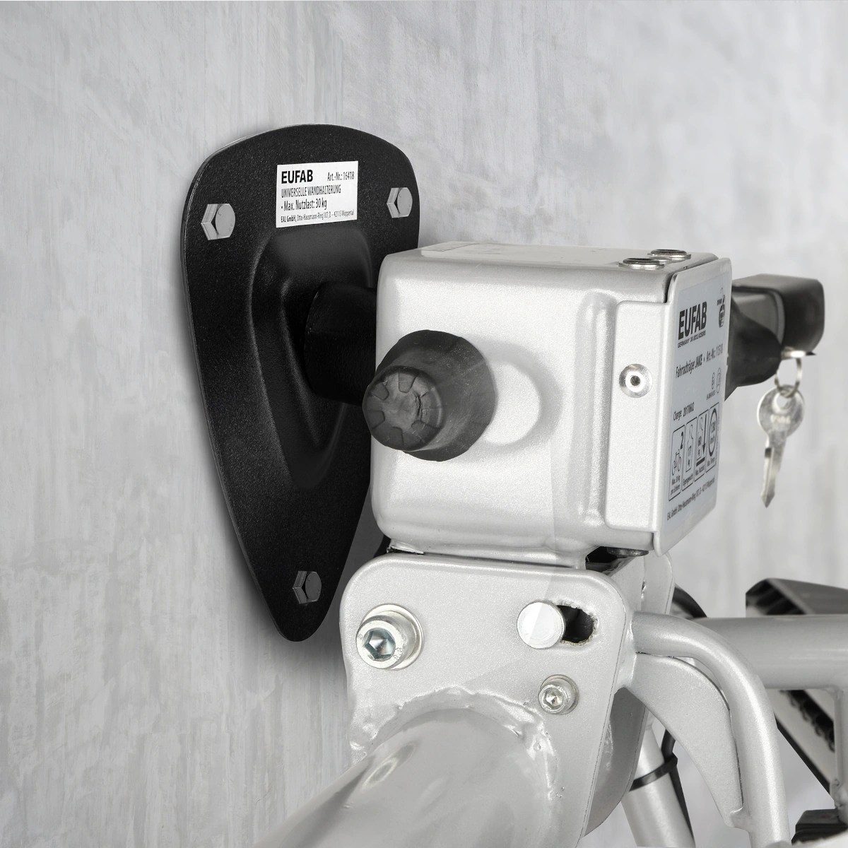 EUFAB Wandhalter für Anhängekupplungsträger, lang – Bild 2