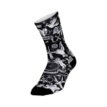 CYCOLOGY VELO TATTOO CYCLING SOCKS Fahrradsocken CYCOLOGY VELO TATTOO CYCLING SOCKS Fahrradsocken