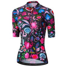 CYCOLOGY SECRET GARDEN WOMEN’S REBORN JERSEY BLACK Damen Kurzarm Radtrikot CYCOLOGY SECRET GARDEN WOMEN’S REBORN JERSEY BLACK Damen Kurzarm Radtrikot