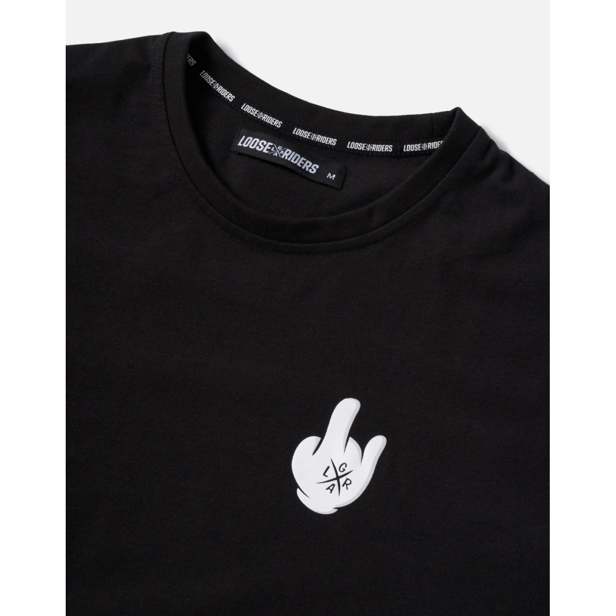 Loose Riders SHRED BLACK TECH TEE Kurzarm MTB Bikeshirt – Bild 2