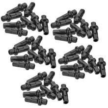 DT Swiss Messing Speichenippel DT Double Square Pro Lock®, schwarz, 40 Stück DT Swiss Messing Speichenippel DT Double Square Pro Lock®, schwarz, 40 Stück