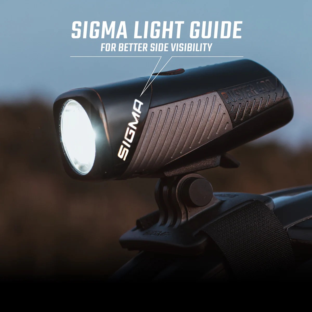 Sigma BUSTER 400 HL Helmlampe – Bild 4