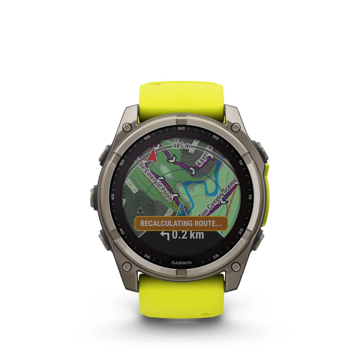 Garmin Fenix 8 Sapphire Solar DLC Titan GPS Multisport-Uhr, 51 mm – Bild 2