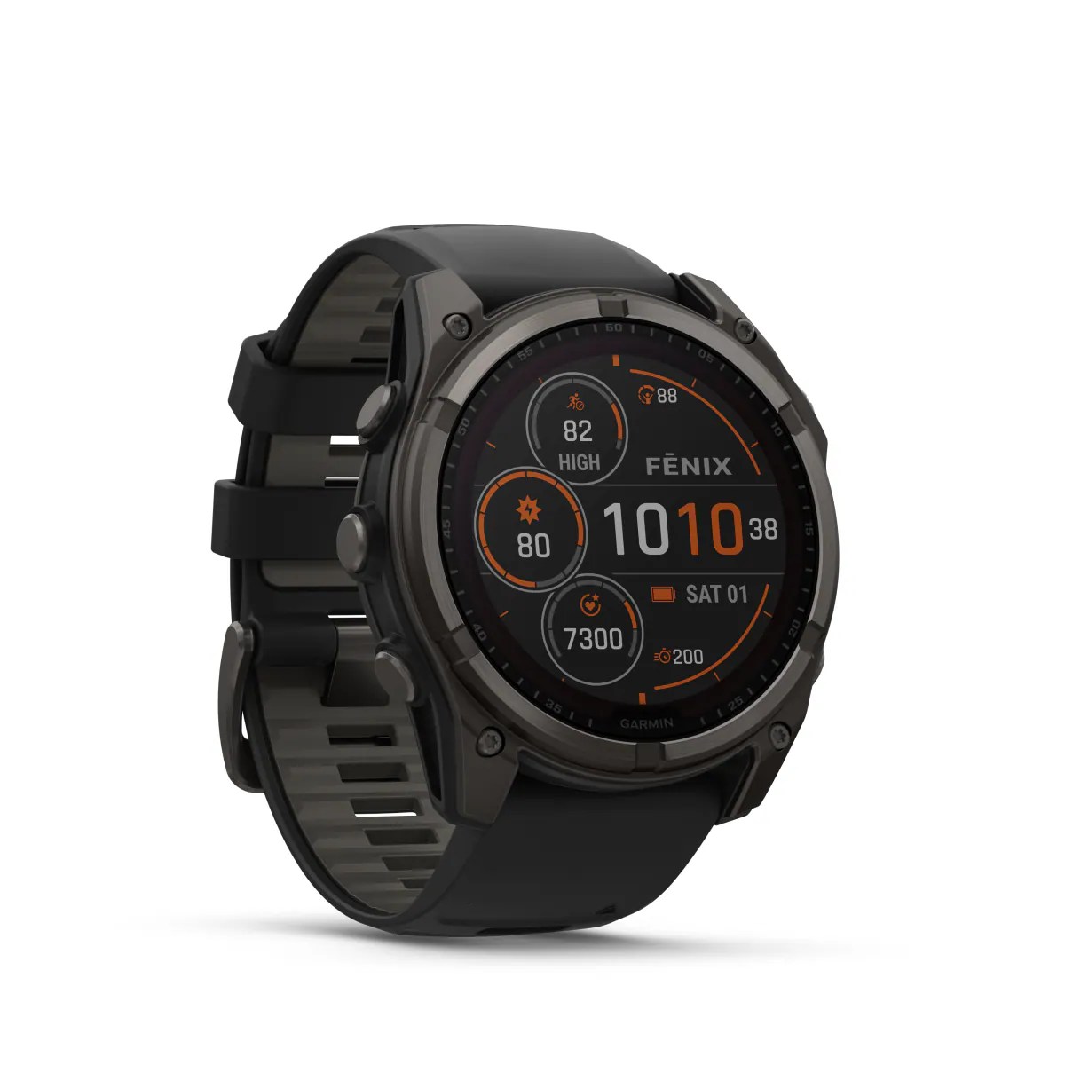 Garmin Fenix 8 Sapphire Solar DLC Titan GPS Multisport-Uhr, 51 mm Garmin Fenix 8 Sapphire Solar DLC Titan GPS Multisport-Uhr, 51 mm
