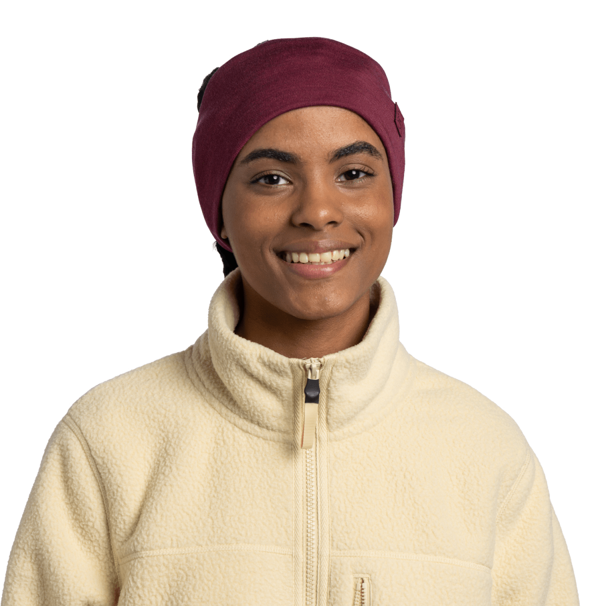 BUFF MERINO WIDE HEADBAND Stirnband – Bild 3