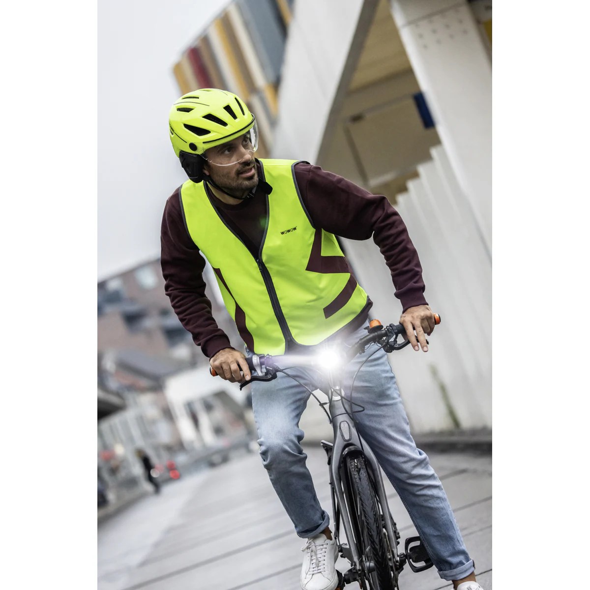 WOWOW URBAN CITIZEN JACKET Reflex Wende-Weste – Bild 5