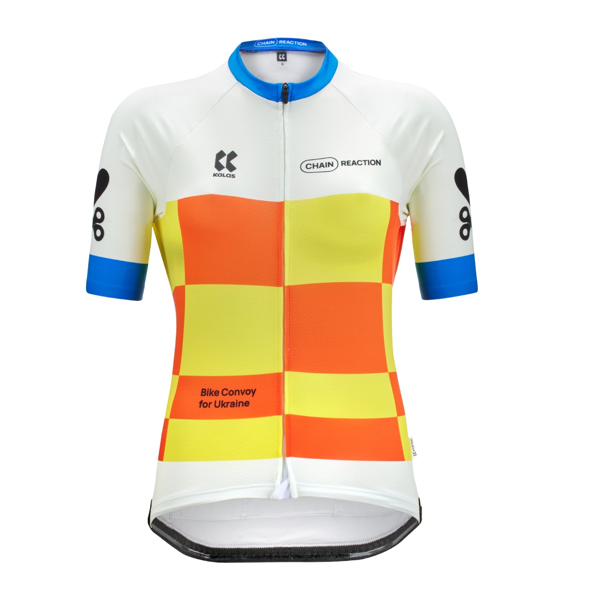 ROSE Chain Reaction Bike Convoy for Ukraine – W Jersey ROSE Chain Reaction Bike Convoy for Ukraine – W Jersey