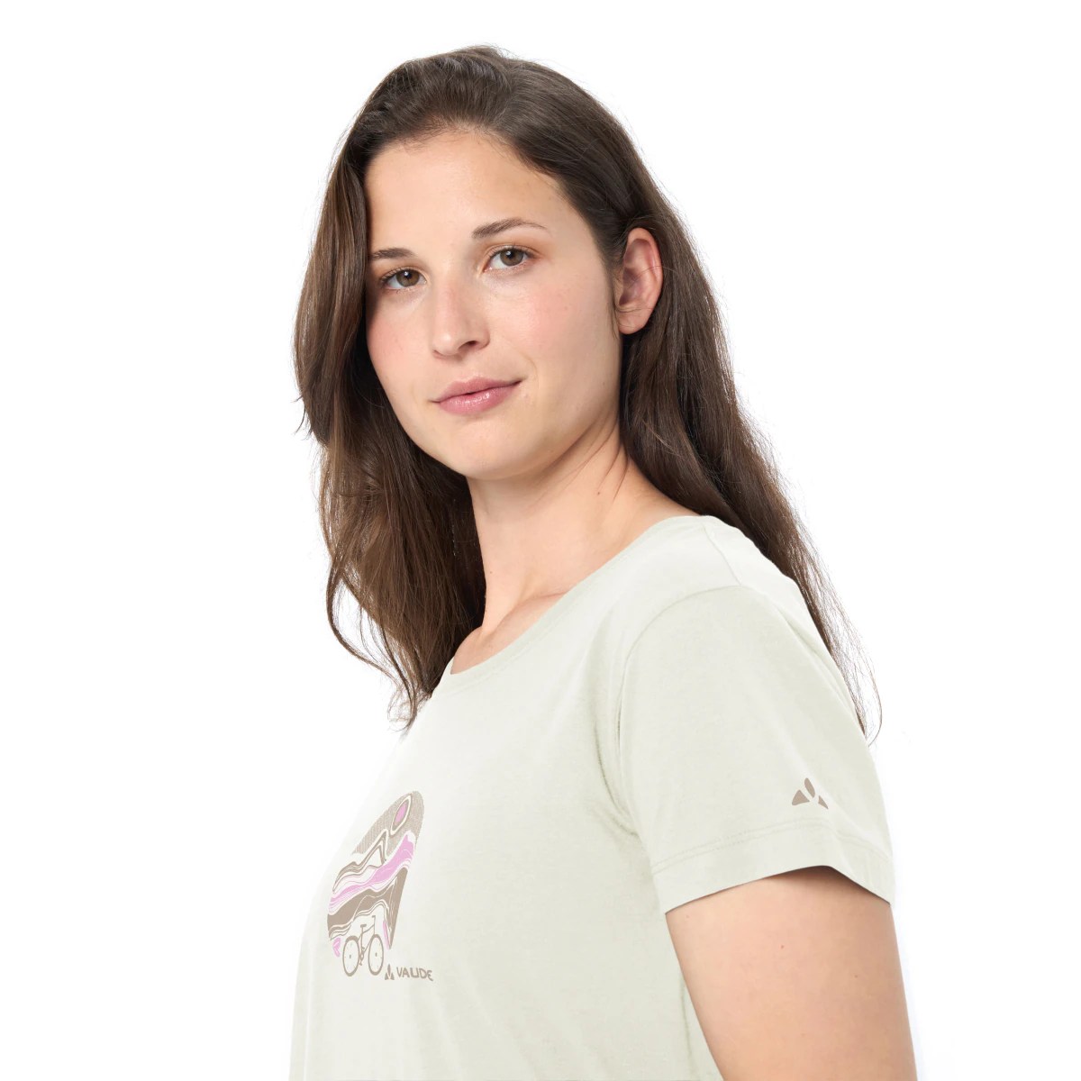 VAUDE WOMEN'S CYCLIST T-SHIRT V Damen Bikeshirt – Bild 3