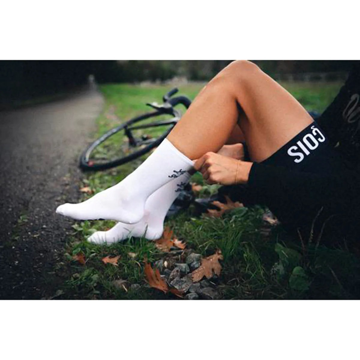 COIS Cycling LET’S GET LOST cycling socks Fahrradsocken – Bild 3