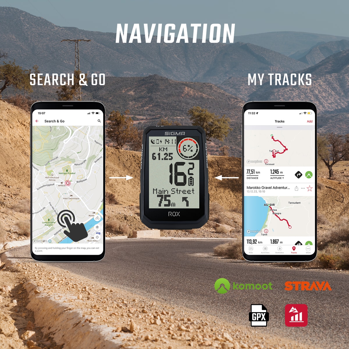 Sigma ROX 4.0 ENDURANCE GPS-Fahrradcomputer – Bild 5