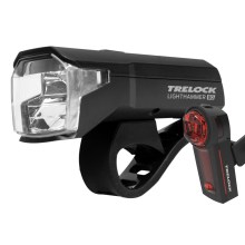 Trelock LS 480 Lighthammer Frontleuchte + LS740 I-GO Vector Signal Akku-Rücklicht Beleuchtungsset Trelock LS 480 Lighthammer Frontleuchte + LS740 I-GO Vector Signal Akku-Rücklicht Beleuchtungsset