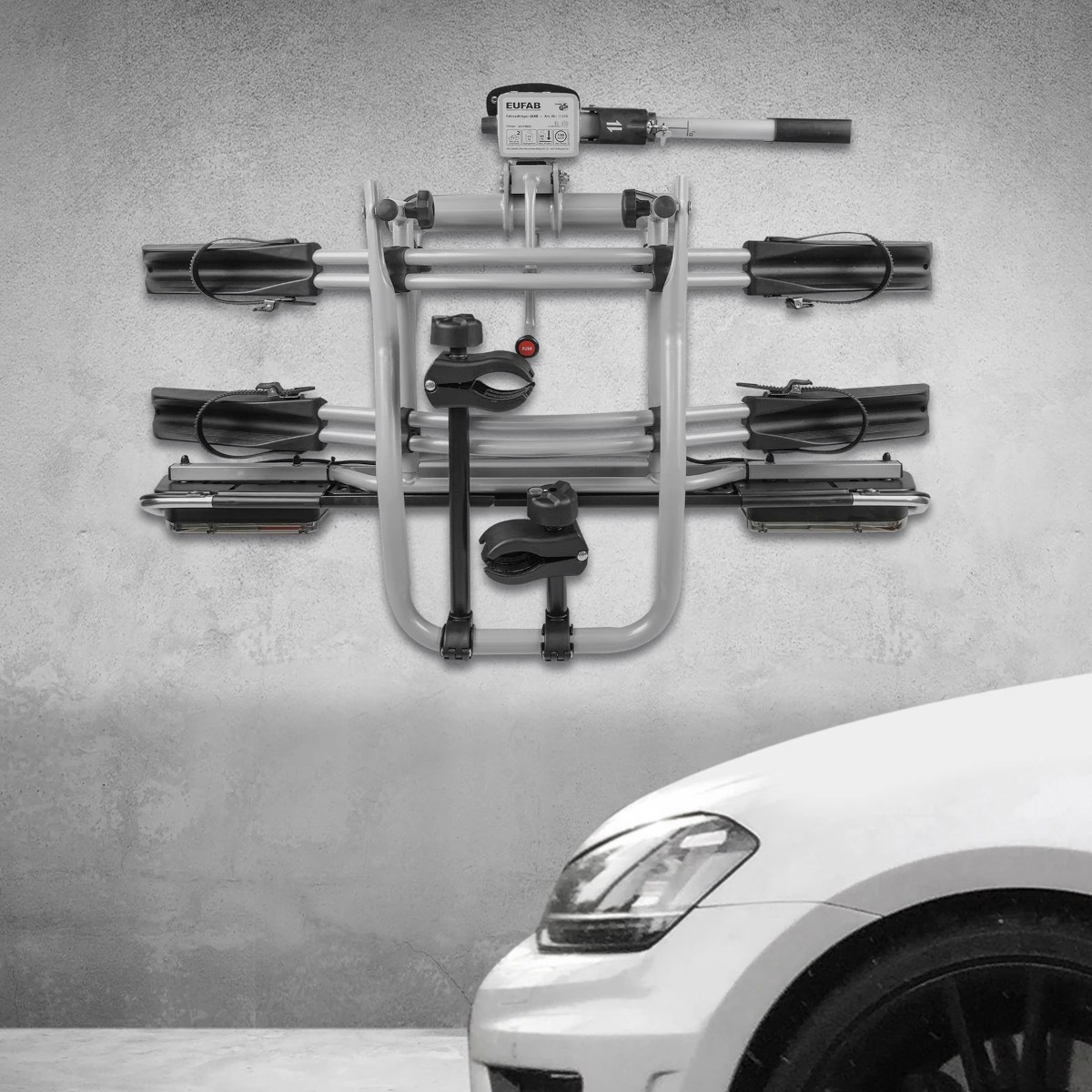 EUFAB Wandhalter für Anhängekupplungsträger, lang – Bild 3