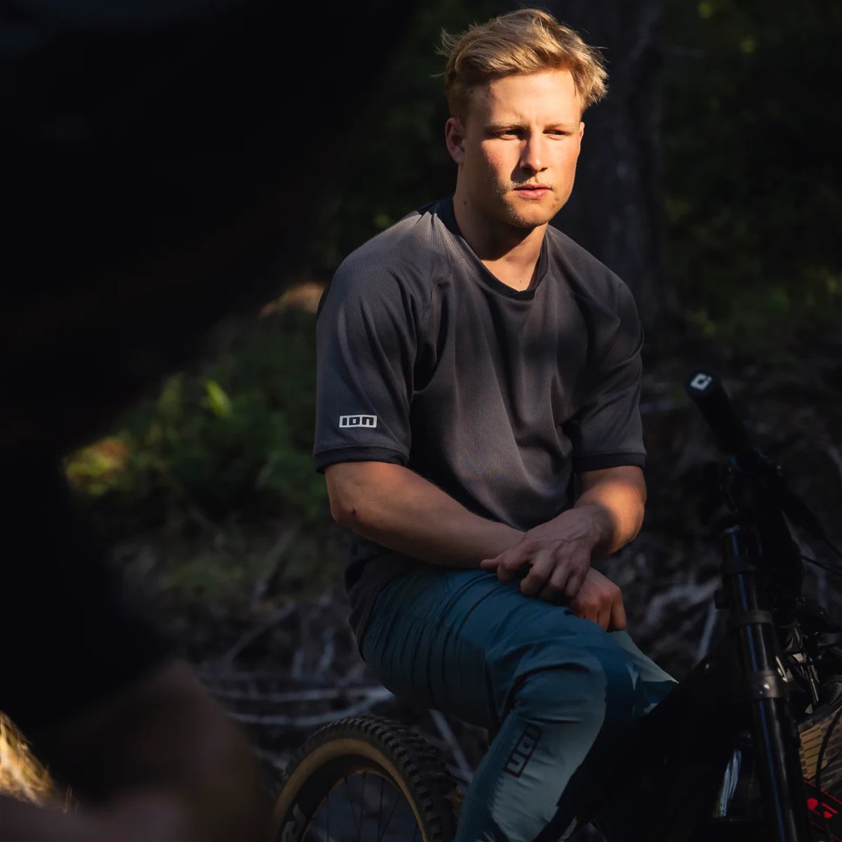 ION JERSEY TECH LOGO SS Kurzarm MTB Bikeshirt – Bild 3