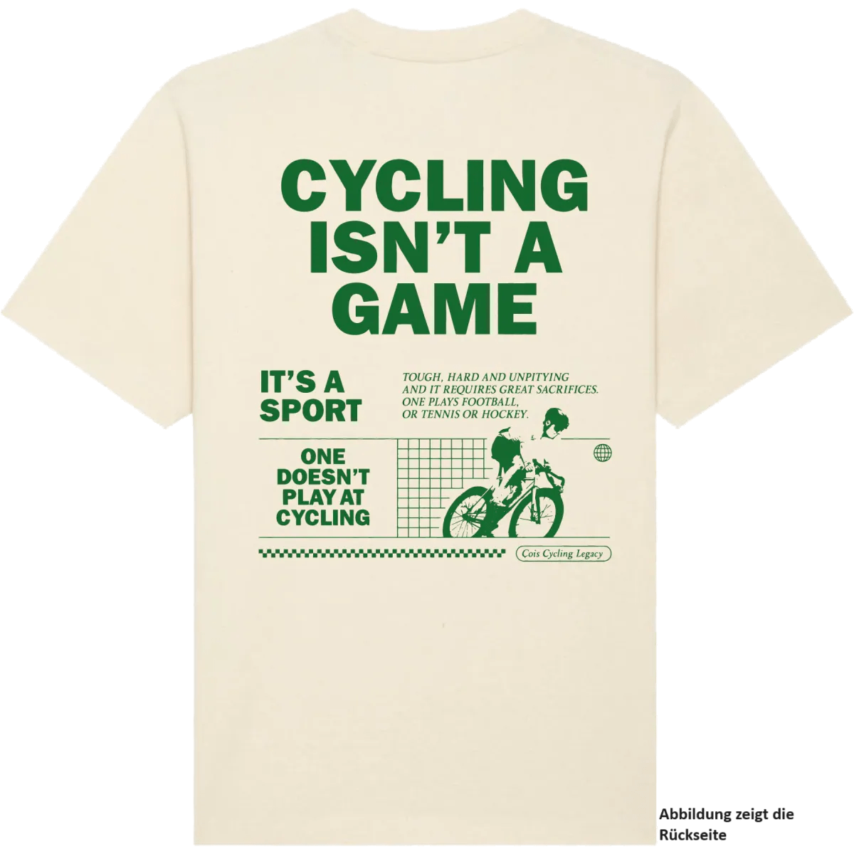 COIS Cycling CYCLING ISN´T A GAME OVERSIZED SHIRT Fahrrad Shirt COIS Cycling CYCLING ISN´T A GAME OVERSIZED SHIRT Fahrrad Shirt