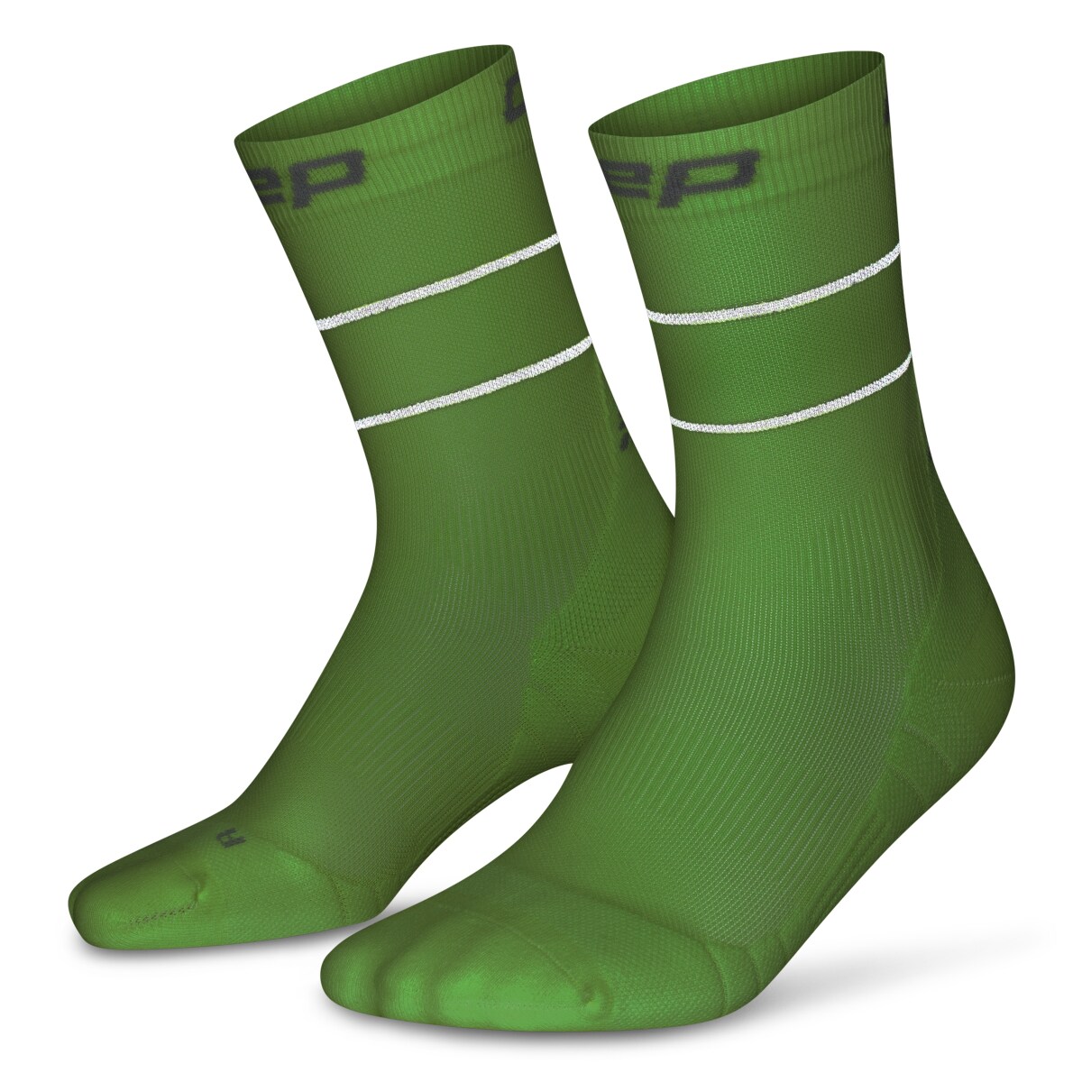cep PRO RUN REFLECTIVE COMPRESSION SOCKS MID CUT 2.0 Kompressionssocken – Bild 2