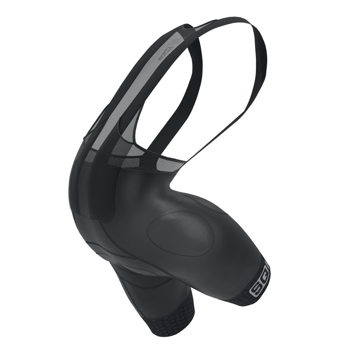 SQlab SQ-SHORTS ONE11 BLK Trägerhose – Bild 5