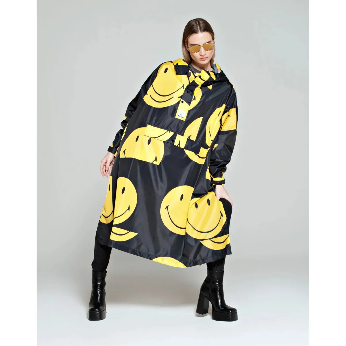 RAINKISS SMILEY PONCHO Regenponcho – Bild 3