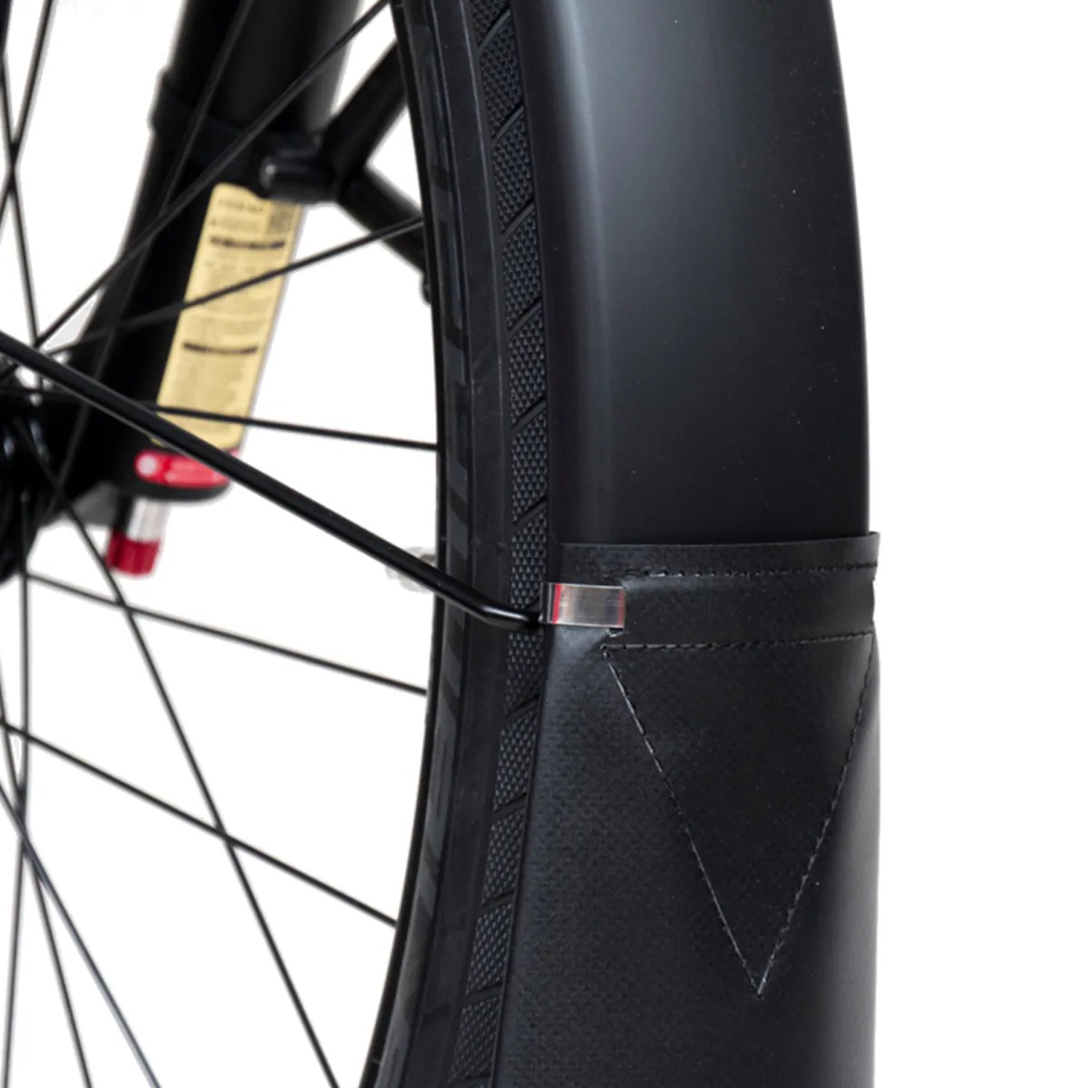 FAHRER LATZ E-Plus Snap Spritzschutz für Schutzblech 70-90 mm E-Bike – Bild 5