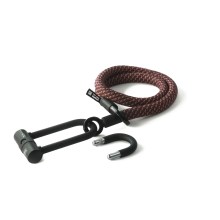 Texlock Eyelet U/X-lock Bundle Textil-Schlosskette mit Bügelschloss Texlock Eyelet U/X-lock Bundle Textil-Schlosskette mit Bügelschloss