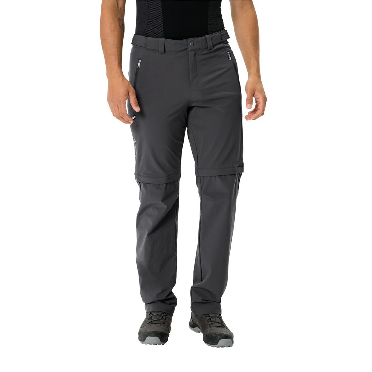 VAUDE MEN'S FARLEY STRETCH T-ZIP PANTS III Zipp-Off Hose – Bild 3
