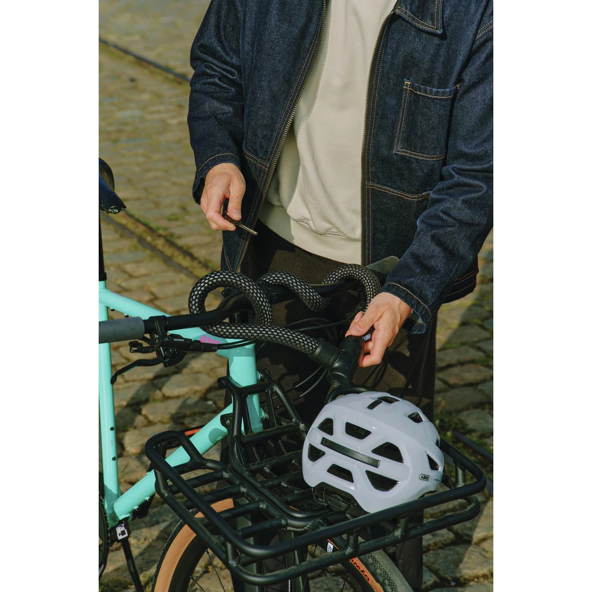 ABUS YARNIT 4004K Textil-Kettenschloss – Bild 3