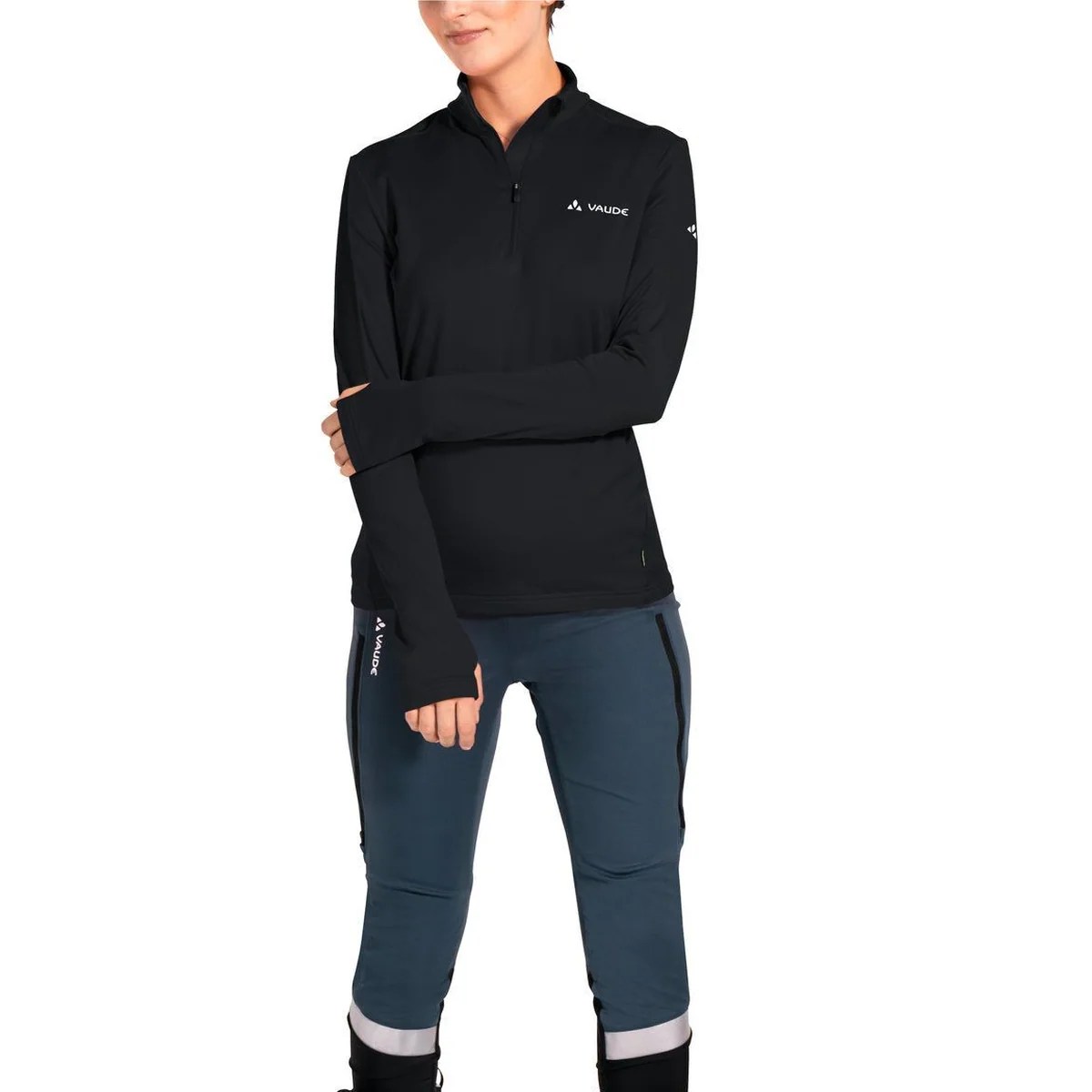 VAUDE WOMEN’S LIVIGNO HALFZIP II Damen Fleecepullover – Bild 3