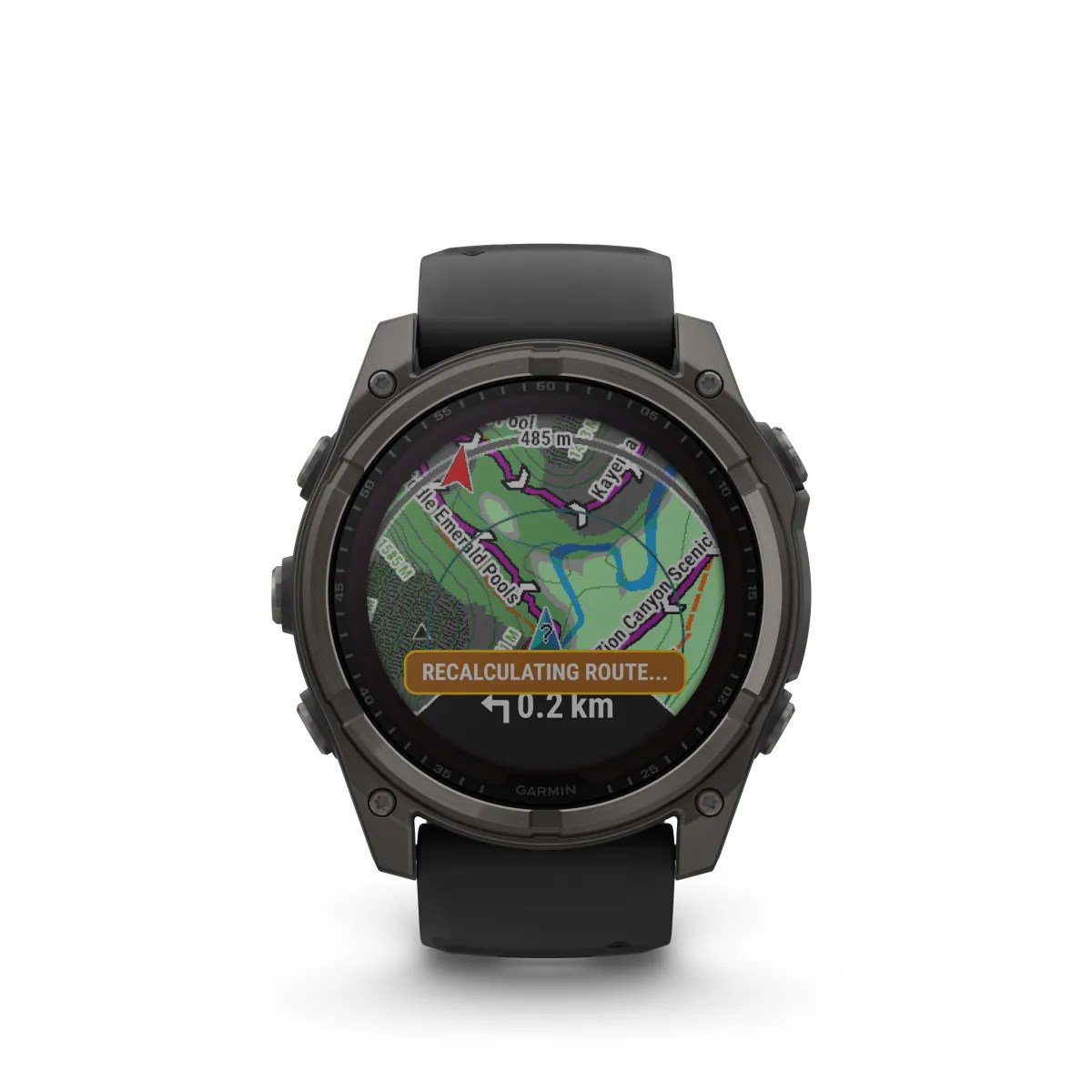 Garmin Fenix 8 Sapphire Solar DLC Titan GPS Multisport-Uhr, 51 mm – Bild 2