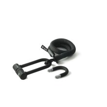 Texlock Eyelet U/X-lock Bundle Textil-Schlosskette mit Bügelschloss Texlock Eyelet U/X-lock Bundle Textil-Schlosskette mit Bügelschloss