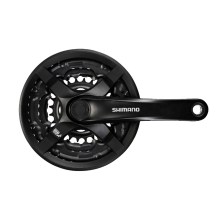 SHIMANO TOURNEY FC-TY501 Kurbel, 3 x 6-/7-/8-fach (42-34-24 Zähne) SHIMANO TOURNEY FC-TY501 Kurbel, 3 x 6-/7-/8-fach (42-34-24 Zähne)