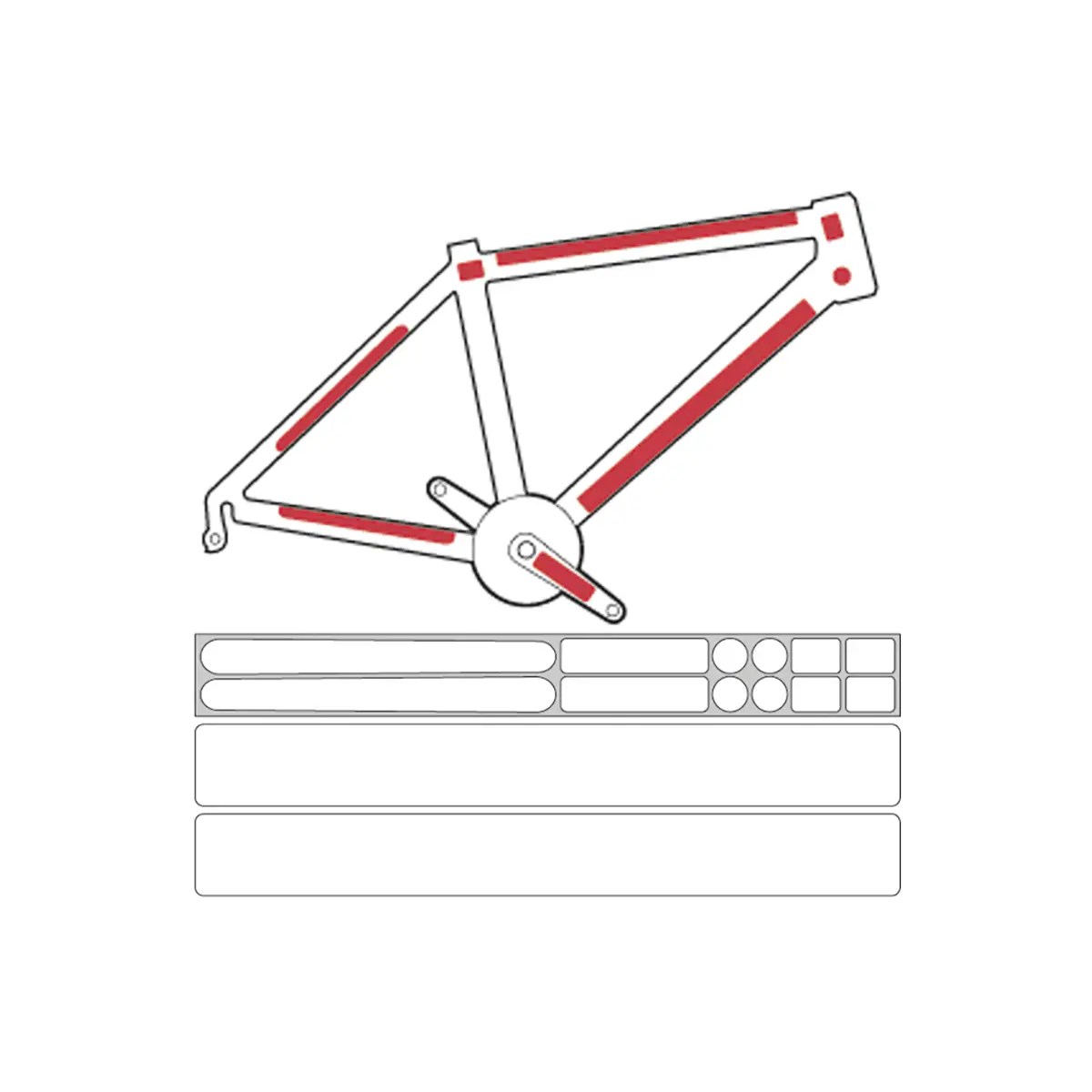 Zéfal Skin Armor L Rahmen-Schutzfolien-Set (glänzend) Zéfal Skin Armor L Rahmen-Schutzfolien-Set (glänzend)