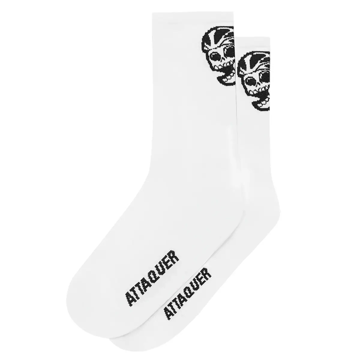 Attaquer SKULL LOGO SOCKS Fahrradsocken Attaquer SKULL LOGO SOCKS Fahrradsocken
