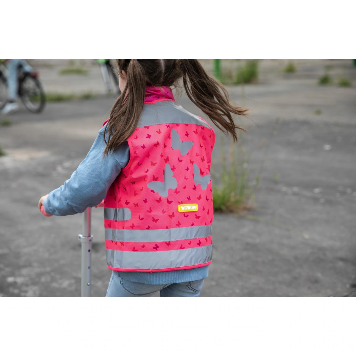 WOWOW NUTTY JACKET Kinder Reflex Weste – Bild 5