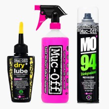 Muc-Off Wash Protect and Dry Lube Reinigungsset Muc-Off Wash Protect and Dry Lube Reinigungsset