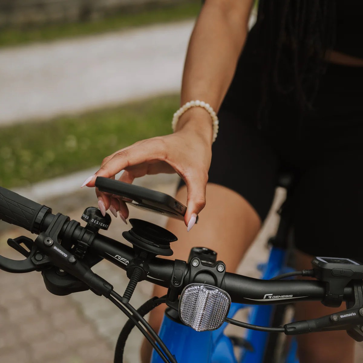 Fidlock VACUUM handlebar base flex Smartphone-Lenkerhalterung – Bild 5