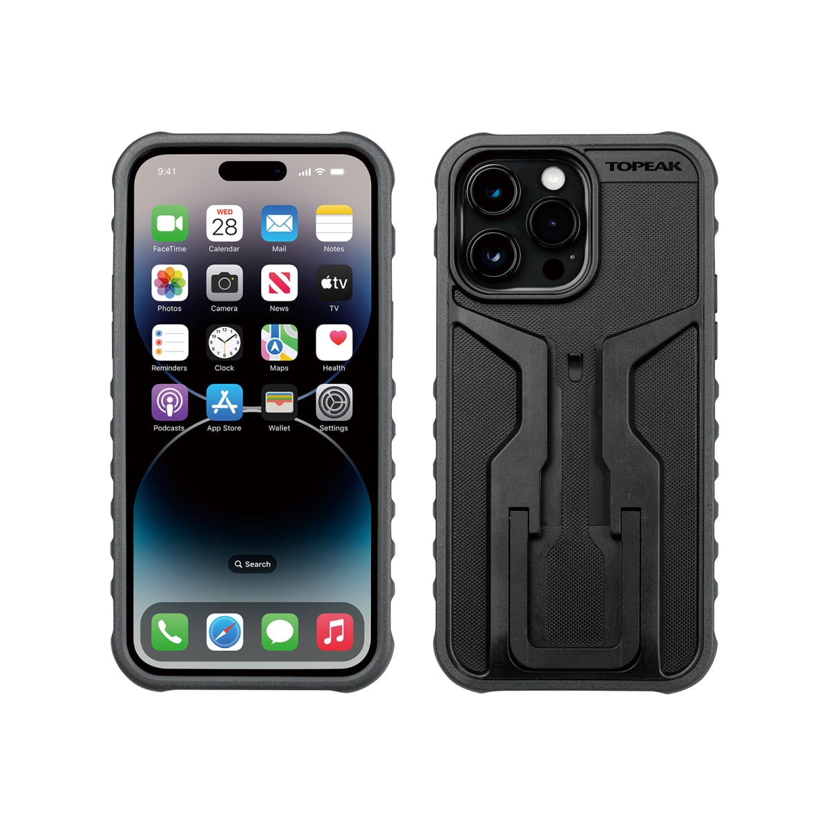 Topeak RideCase Handyhülle für iPhone 14 Pro Max inkl. RideCase Mount Halterung – Bild 2