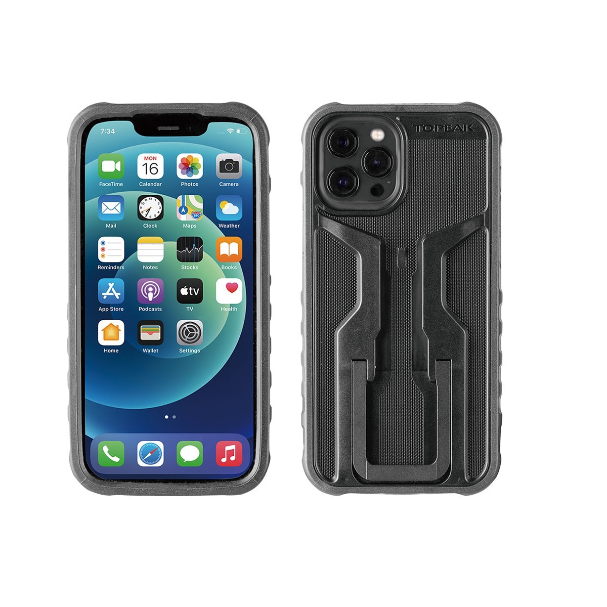 Topeak RideCase Handyhülle für iPhone 12 / 12 Pro inkl. RideCase Mount Halterung – Bild 2