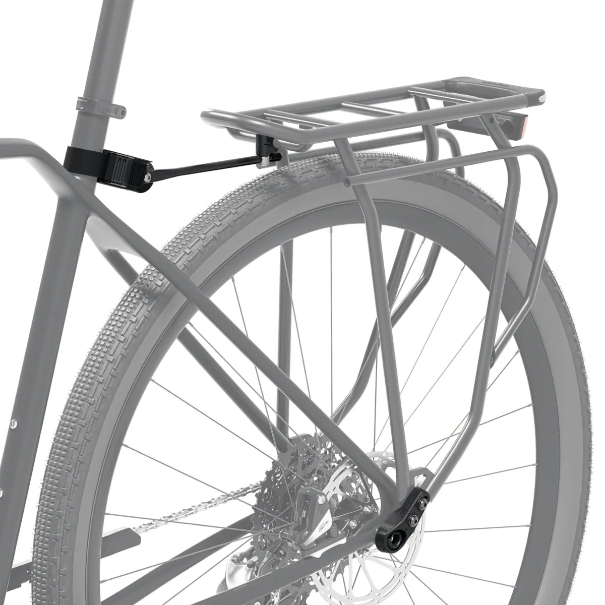 Racktime FAST RELEASE ADAPTER für Gepäckträgermontage – Bild 2