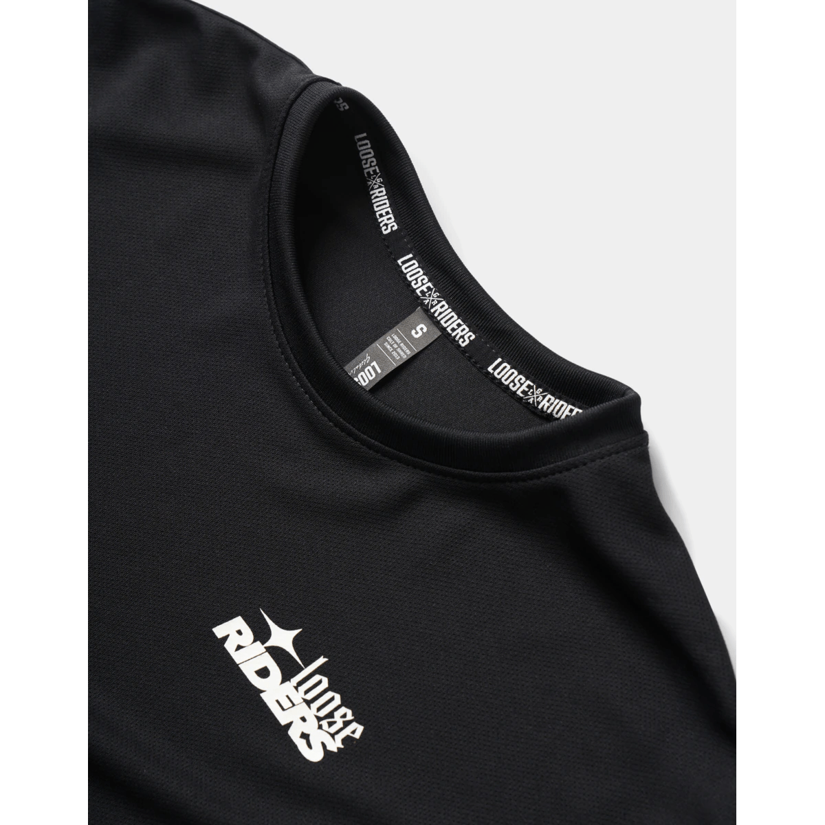 Loose Riders ESSENTIALS BLACK Langarm MTB Bikeshirt – Bild 3