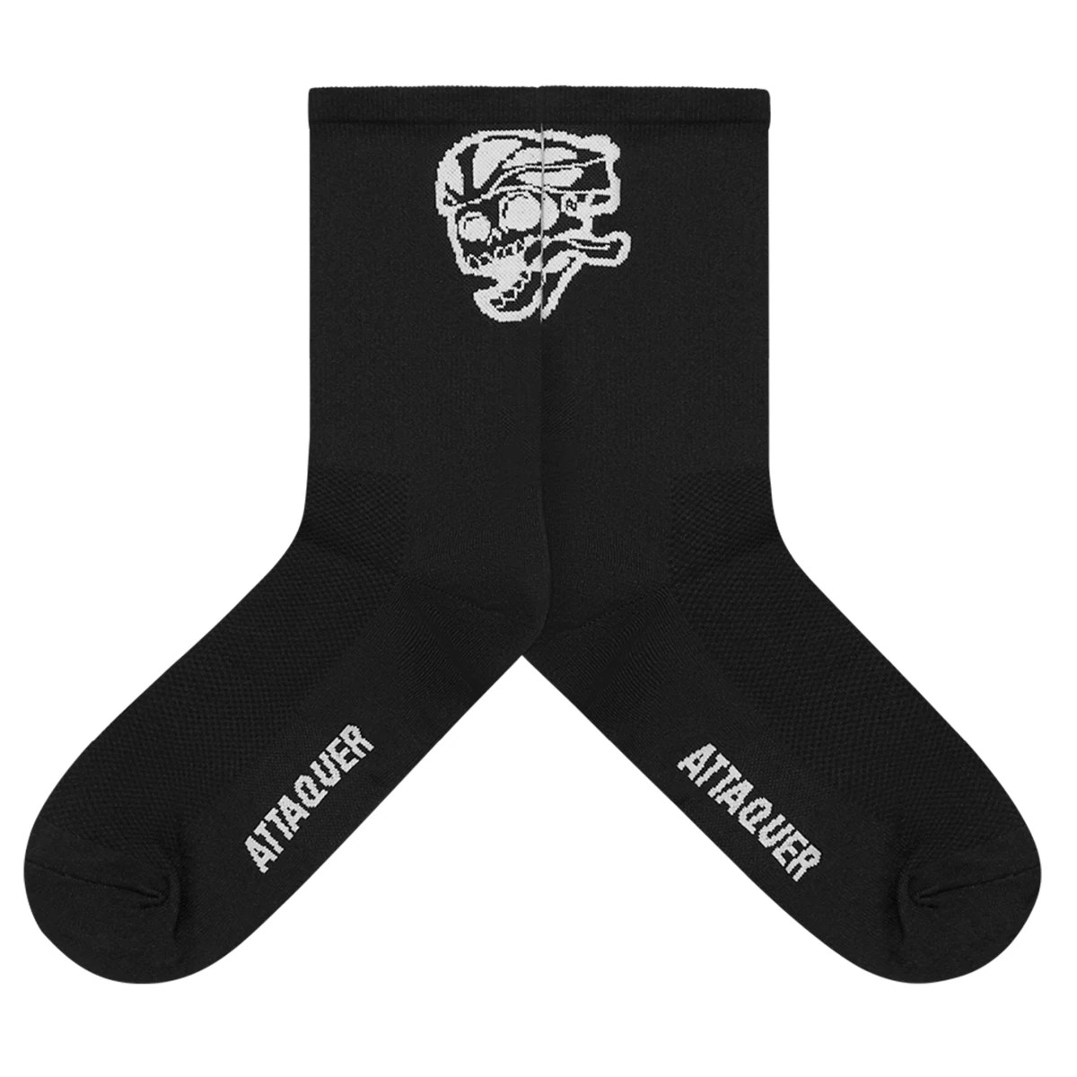 Attaquer SKULL LOGO SOCKS Fahrradsocken – Bild 2
