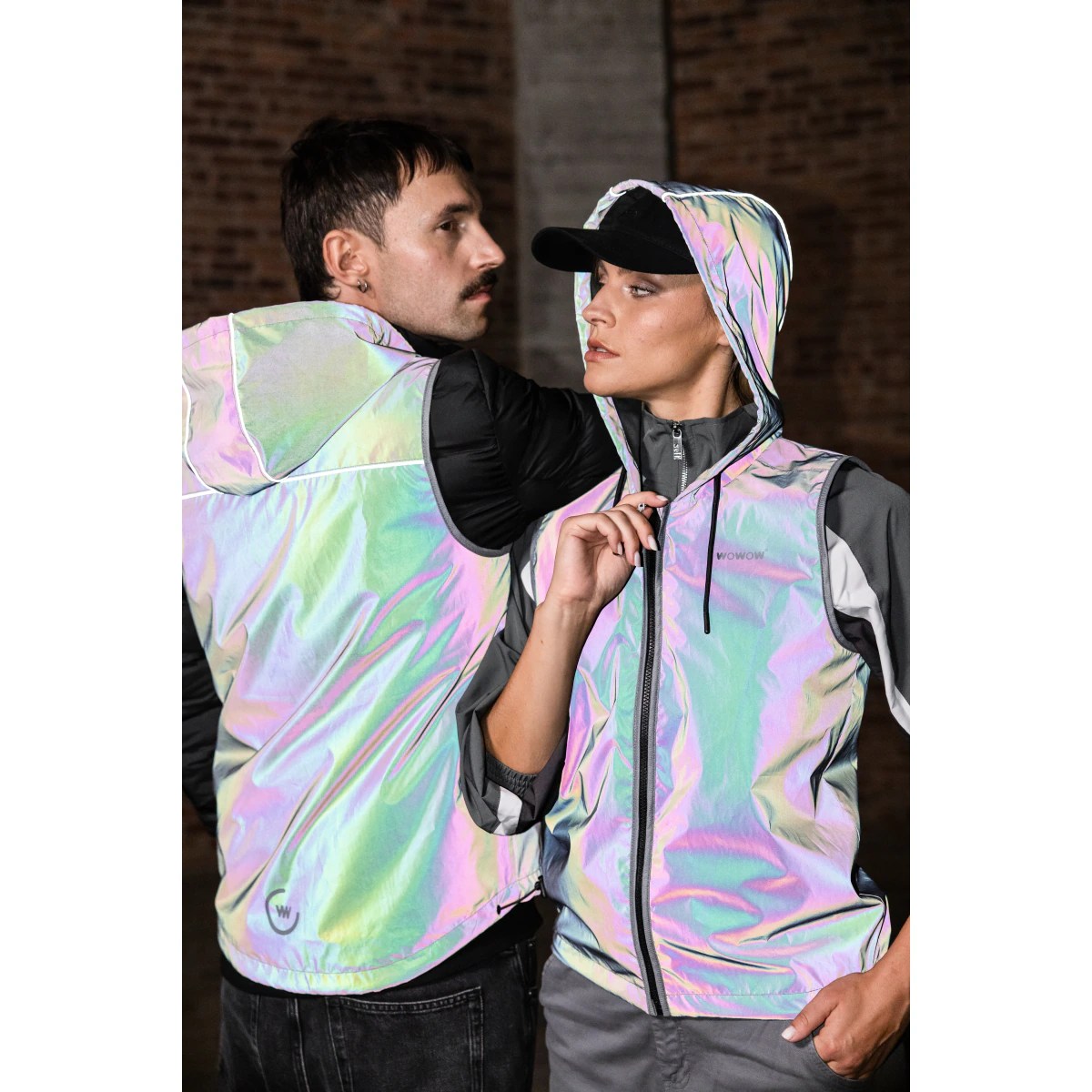 WOWOW LUMEO JACKET RAINBOW Weste – Bild 5
