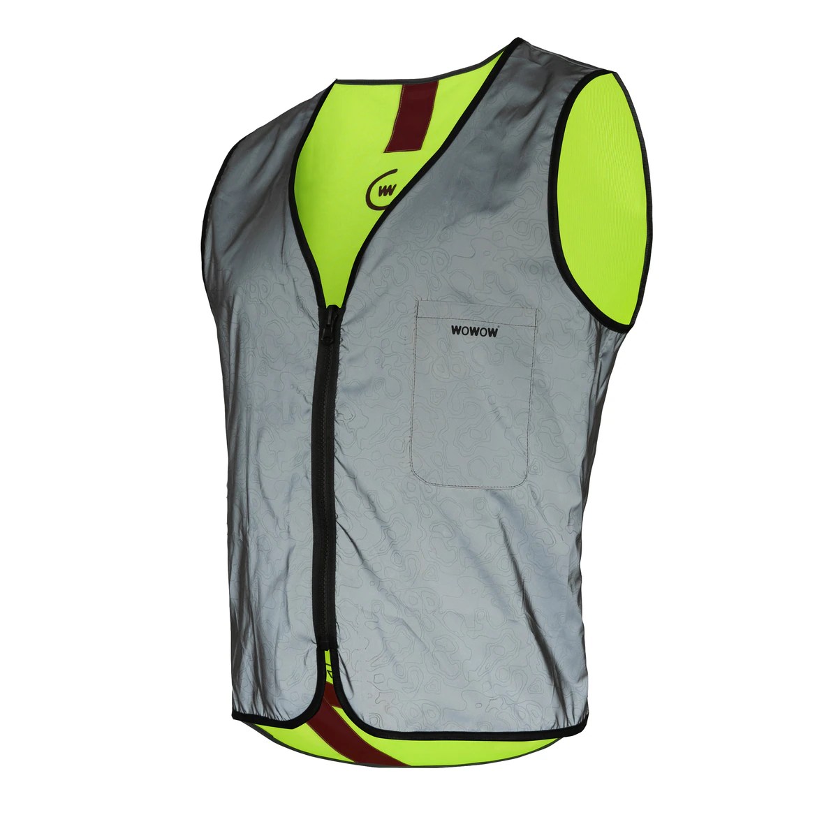 WOWOW URBAN CITIZEN JACKET Reflex Wende-Weste – Bild 3