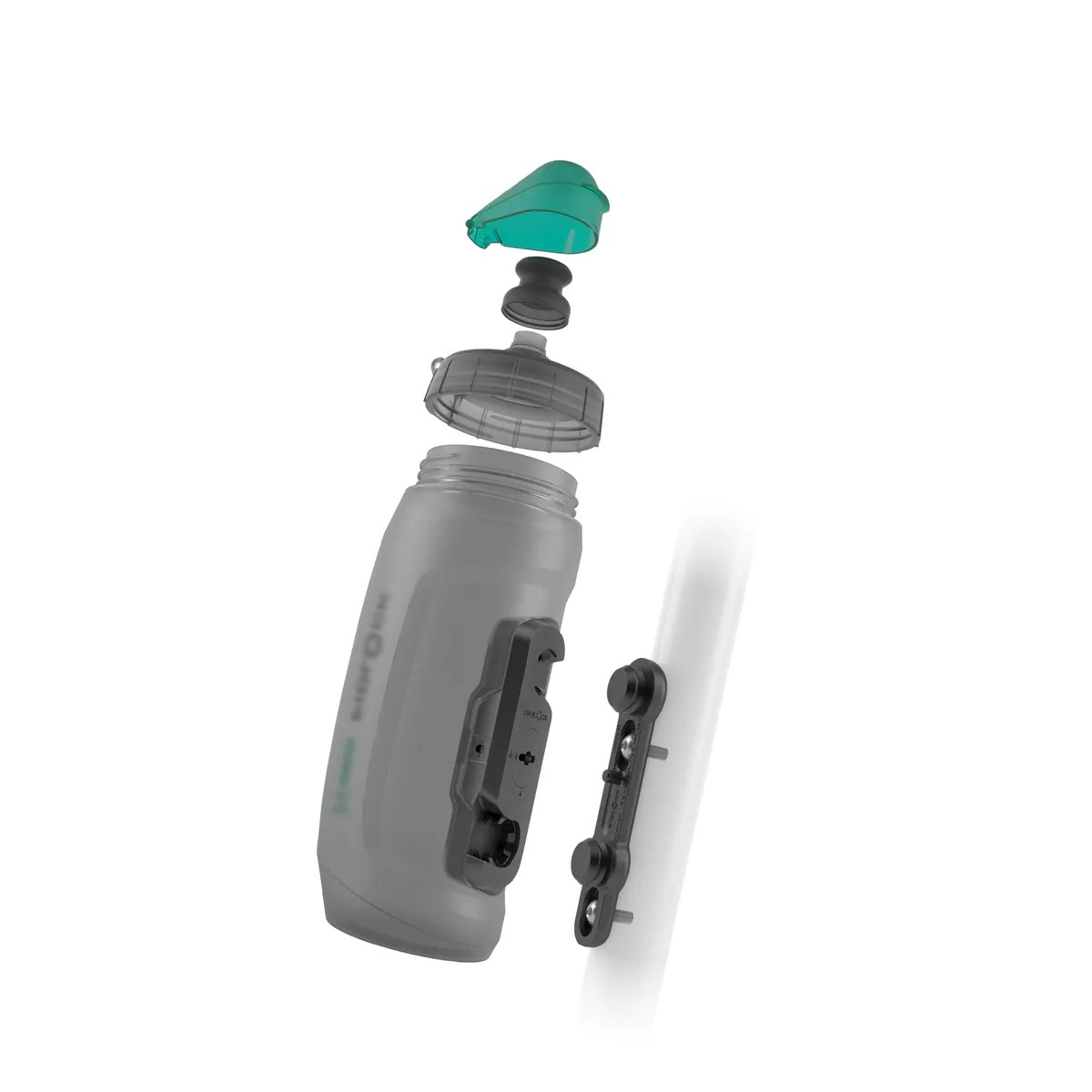 Fidlock TWIST bottle 590 ml antibacterial Trinkflasche inkl. bike base-Flaschenhalter – Bild 2