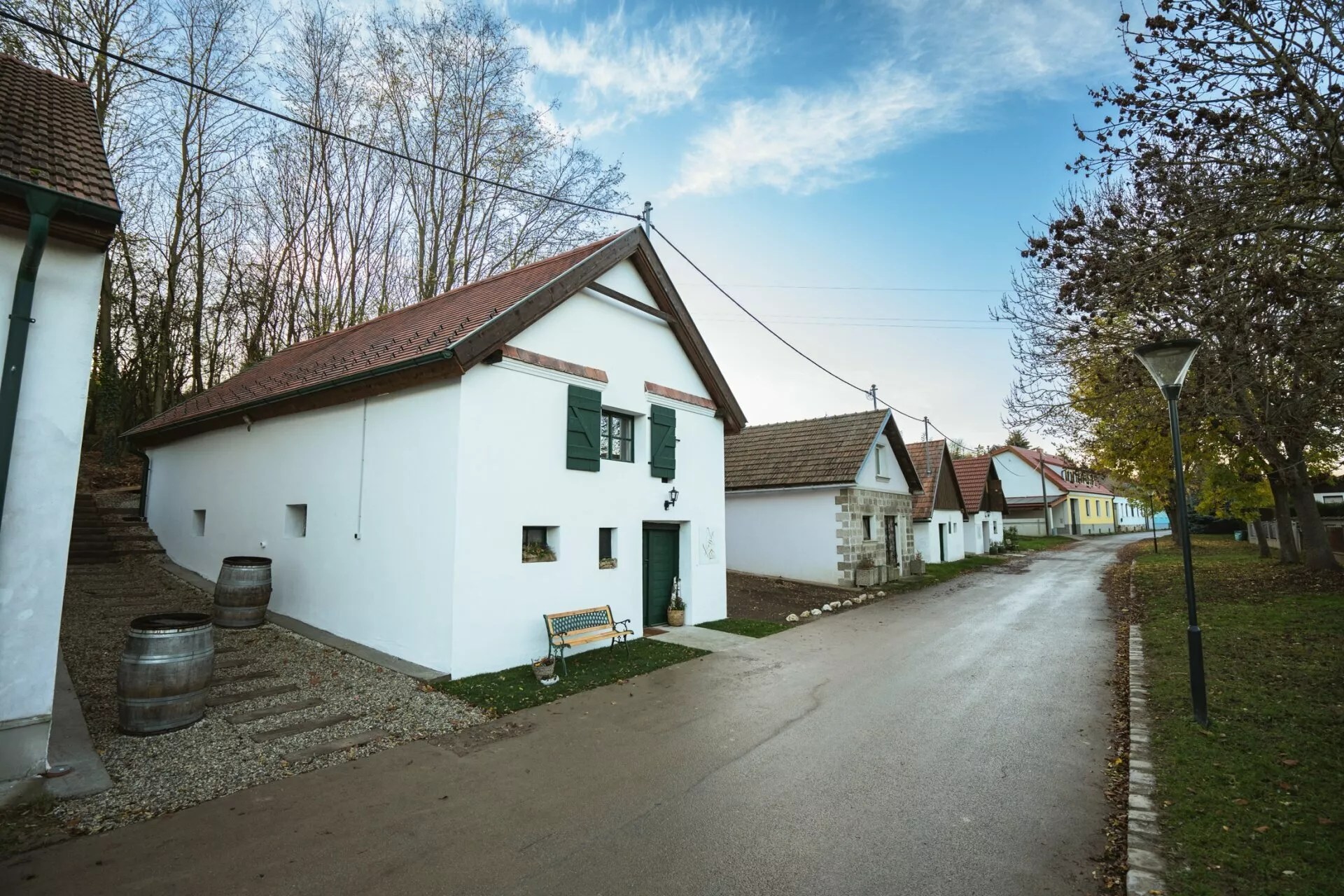 Eine Nacht im Weinfass-Chalet für 6