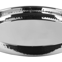 Tablett Dekotablett Serviertablett silberfarben Fink Kalas Tablett Dekotablett Serviertablett silberfarben Fink Kalas